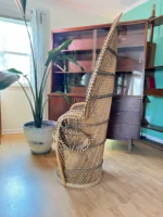 MCM King Cobra Peacock Chair - Image 2