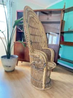 MCM King Cobra Peacock Chair - Image 3