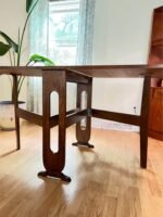 MCM Danish Rosewood Gate Leg Dining Table
