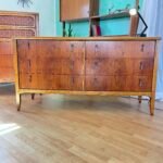 MCM American of Martinsville Tallboy 7 Drawer Dresser