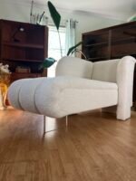 Vladimir Kagan Style Lucite Chair