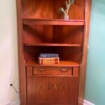 MCM Danish Teak Corner Cabinet
