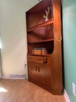 MCM Danish Teak Corner Cabinet - Image 4