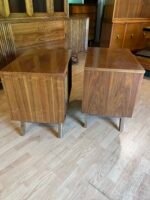 MCM Walnut Nightstands by Young Manufacturing- Set of 2 - Image 7