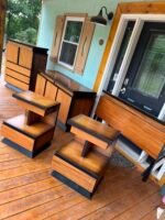 MCM Huntley Furniture Architectural Bedroom Set