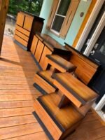 MCM Huntley Furniture Architectural Bedroom Set - Image 9