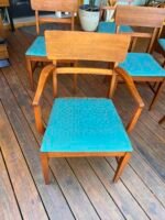MCM Haywood Wakefield Style Chairs- Set of 6 - Image 3