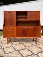 MCM Jentique Tall Teak Highboard