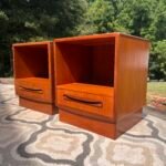 2 MCM Danish Teak Nightstands By G-Plan