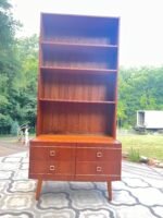 MCM Danish Modern Teak Bookshelf with Drawers