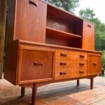 MCM G-Plan Highboard Sideboard Cocktail Cabinet