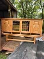 Solid Oak Danish Sideboard Buffet - Image 2
