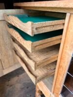 Solid Oak Danish Sideboard Buffet - Image 4