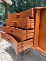 MCM Danish Modern Bow Front Credenza - Image 2