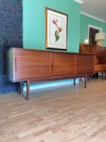 MCM Curve Leg Credenza Danish Modern Sideboard - Image 3